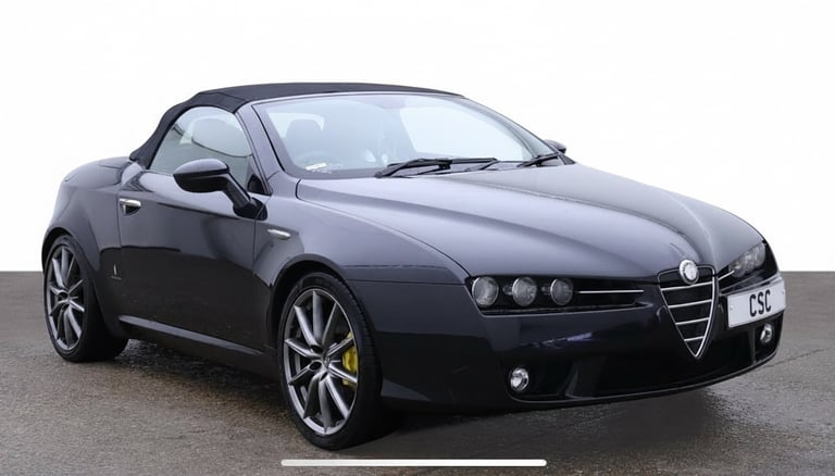 2008 Alfa Romeo Spider 2.2 JTS Limited Edition, Best colour pop, Met Black with Tan Leather  CONV...
