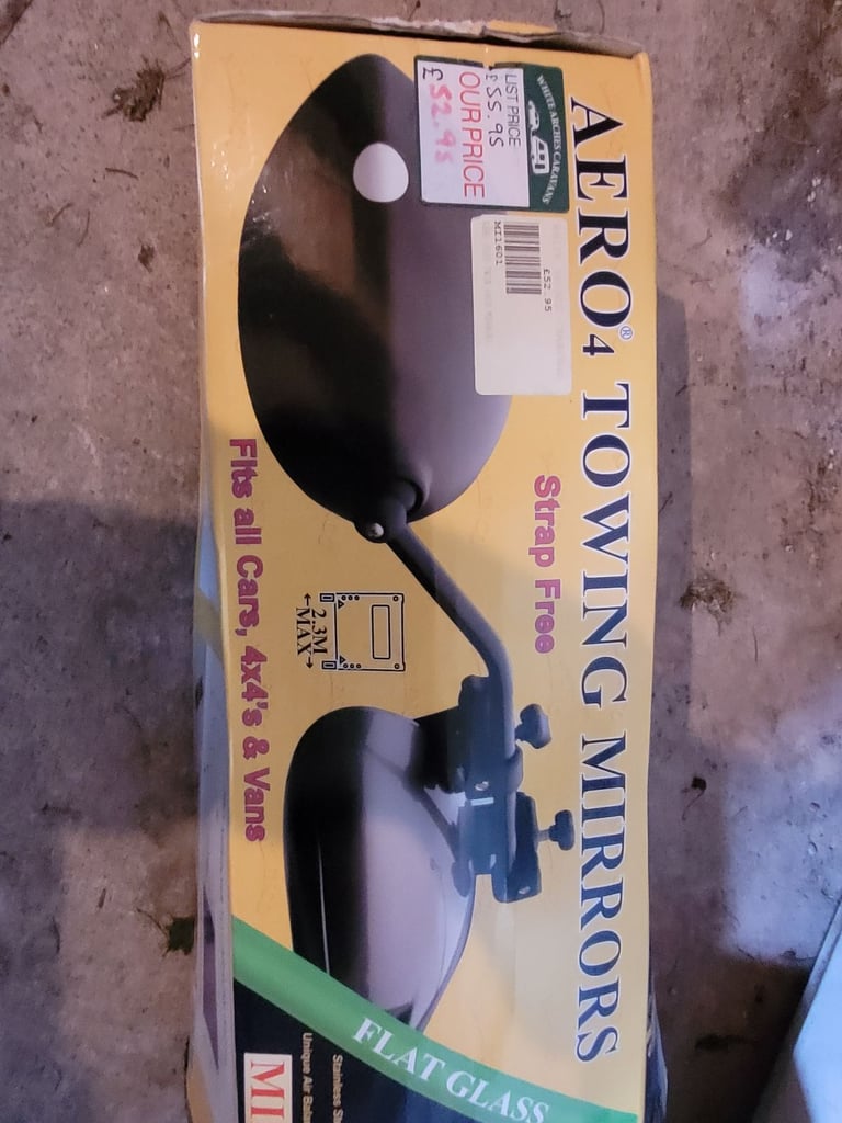 Caravan  mirrors set 