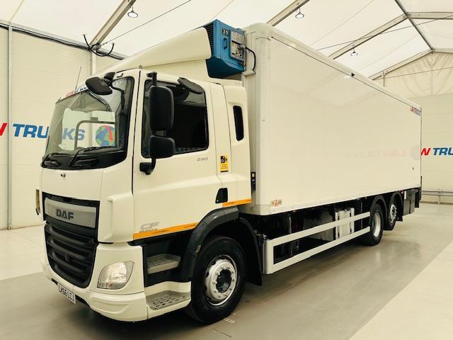 image for DAF CF 290 6x2 Rear Steer Fridge Box