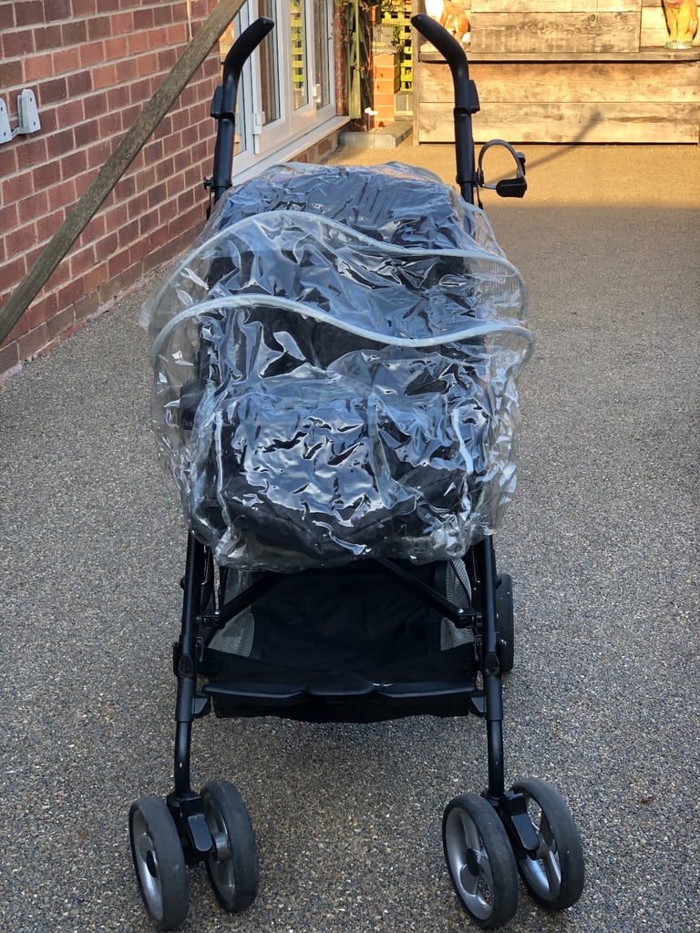 MAMAS and PAPAS PRAMETTE BLACK PUSHCHAIR 