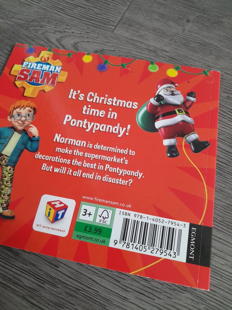 Children's Christmas books x 7 Disney Collection Topsy Tim Fireman Sam 