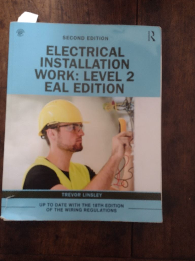 image for EAL Electrical installation level 2 book.