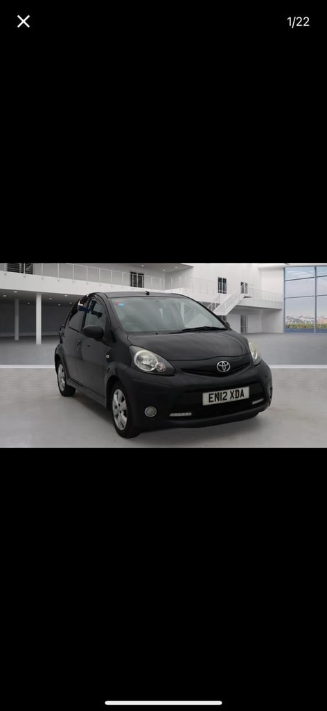 2012 Toyota AYGO 1.0 VVT-i Fire 5dr [AC] HATCHBACK Petrol Manual