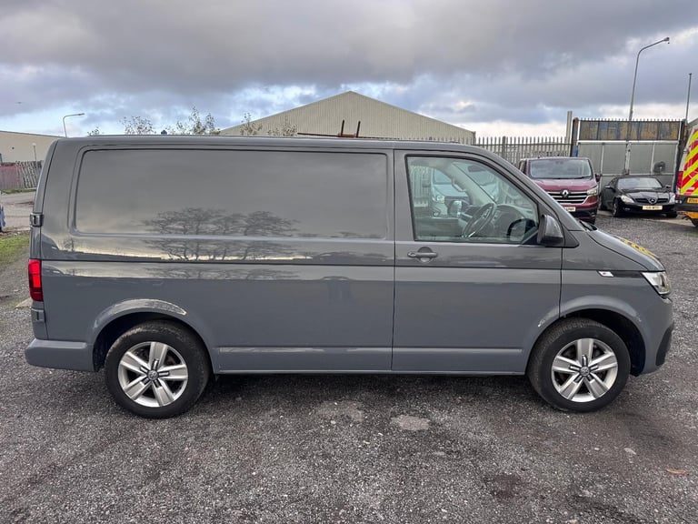 2022 Volkswagen Transporter T6.1 Highline 150 BHP. Pure Grey. 6 Sp Manual. AC. 