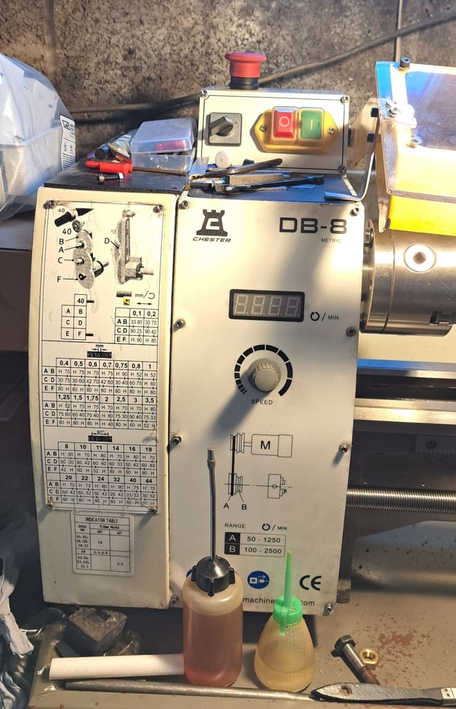 Chester DB8 lathe.