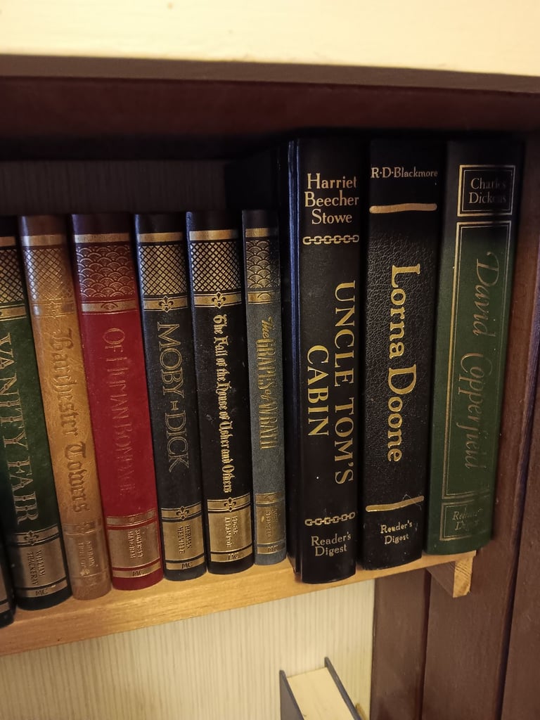 Various hardback books