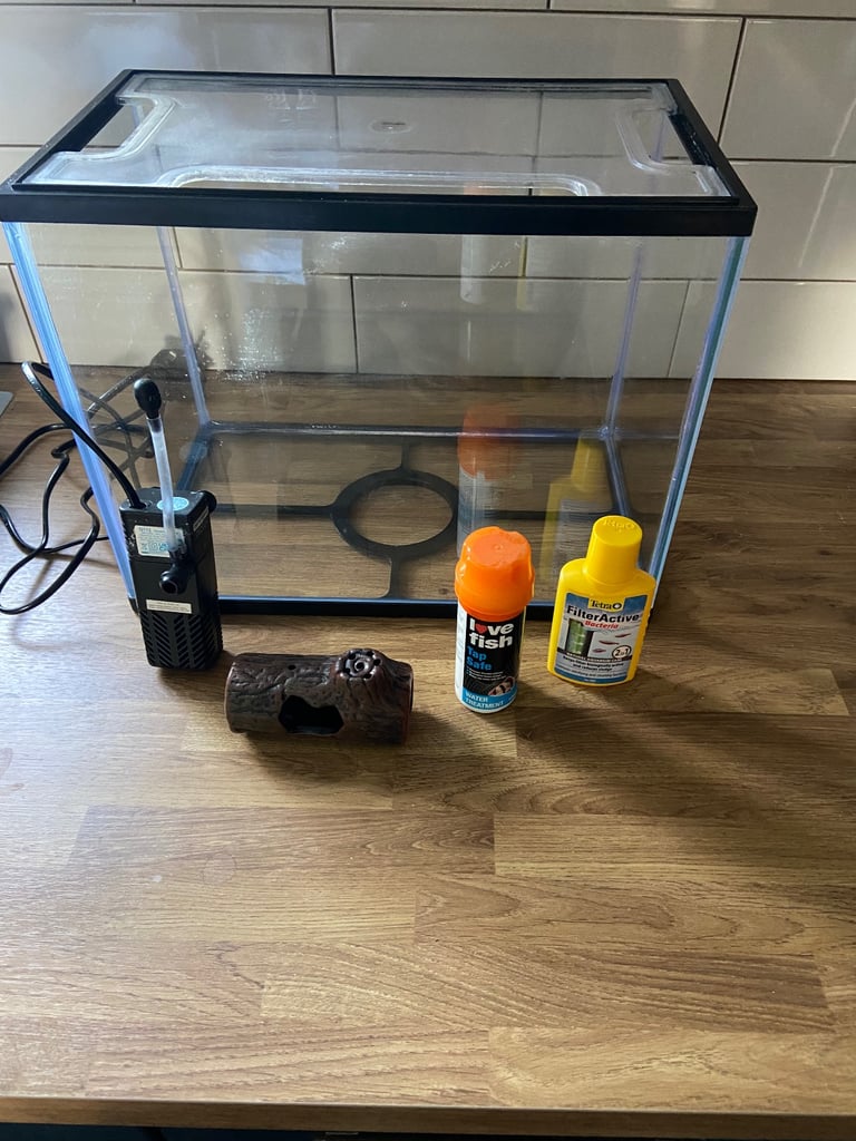 Fish tank with filter