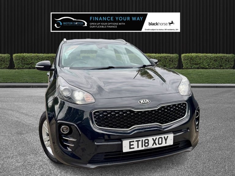 2018 18 KIA SPORTAGE 1.6 GDI 2 SUV 5DR PETROL MANUAL EURO 6 (S/S) (130 BHP)