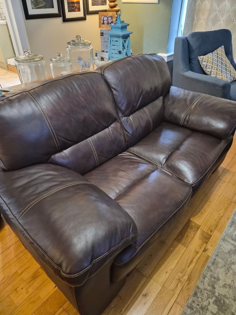 image for Leather 2 Seater and 3 Seater 