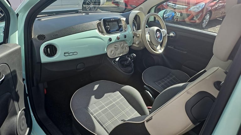 2017 Fiat 500 1.2 Lounge 3dr HATCHBACK PETROL Manual