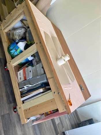 Bespoke Wooden Pattern Cutting Table