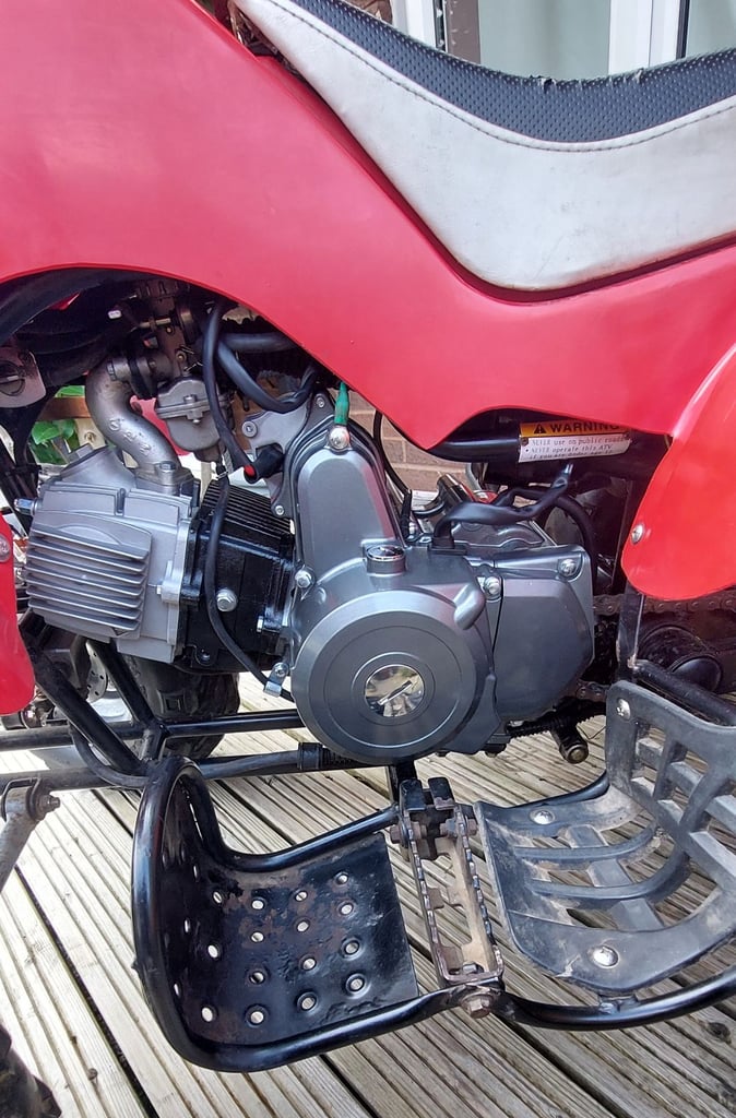 Kazuma falcon 90cc quad bike 