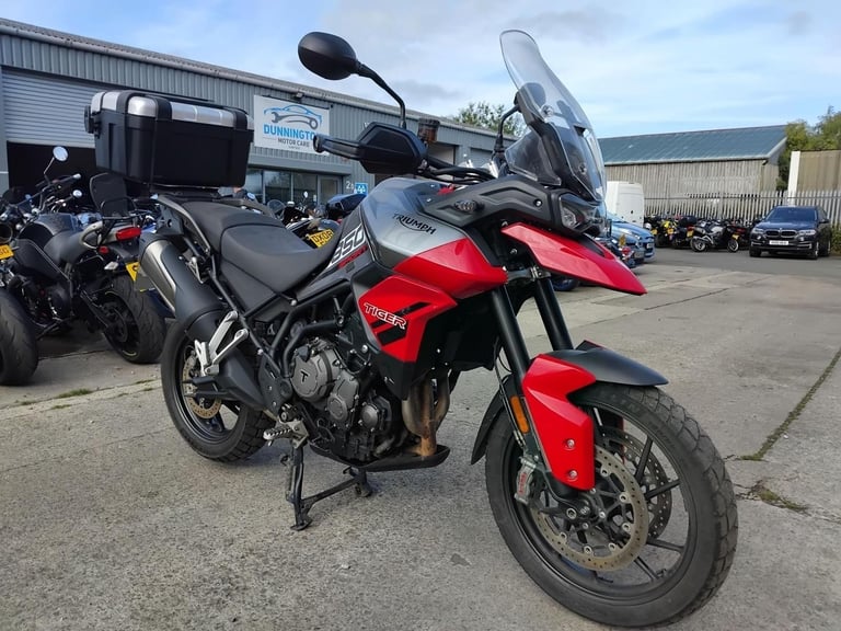 2021 21 TRIUMPH TIGER 850 SPORT 11k MILES ENDURO TOURER NEW MOT TFT SCREEN