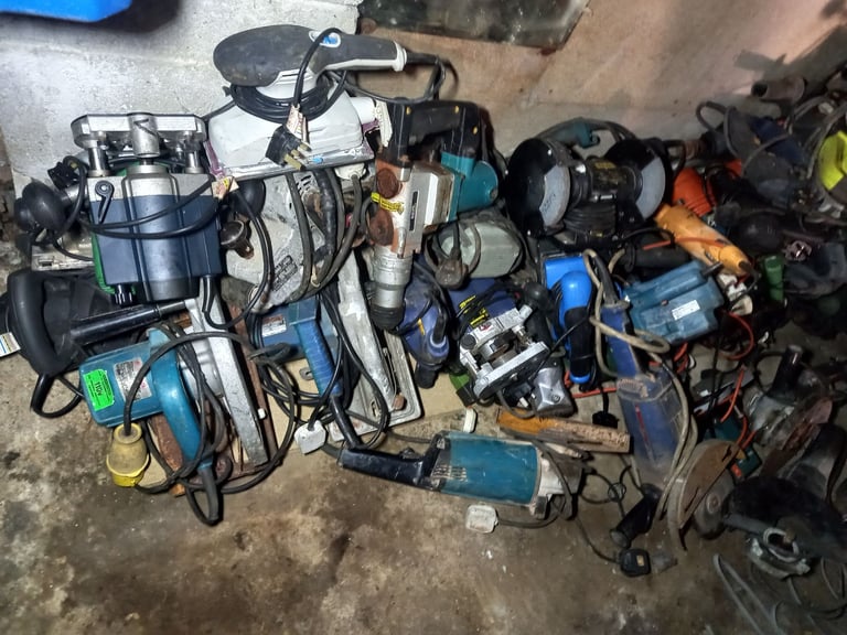 image for wholesale job lot only 200 untested variety model electric tools 