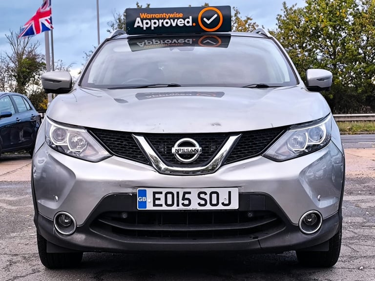 2015 Nissan Qashqai 1.2 Petrol Manual DIG-T n-tec+ SUV 5dr 2WD 2 Keys Euro 5 ULEZ Free SUV Petrol...