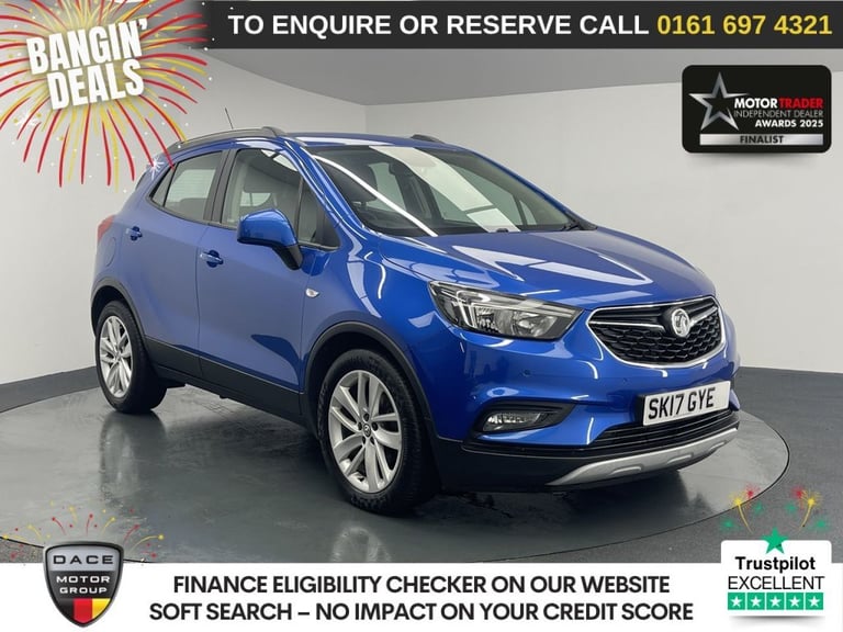 image for 2017 Vauxhall Mokka X 1.4i Turbo Active SUV 5dr Petrol Auto Euro 6 (140 ps) HATCHBACK Petrol Auto...