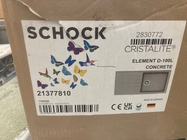 Schock kitchen sink new 