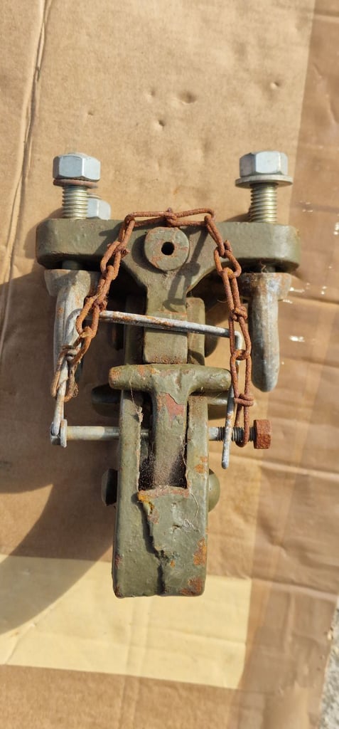 Post War Ford Script Pintle Toe Hitch