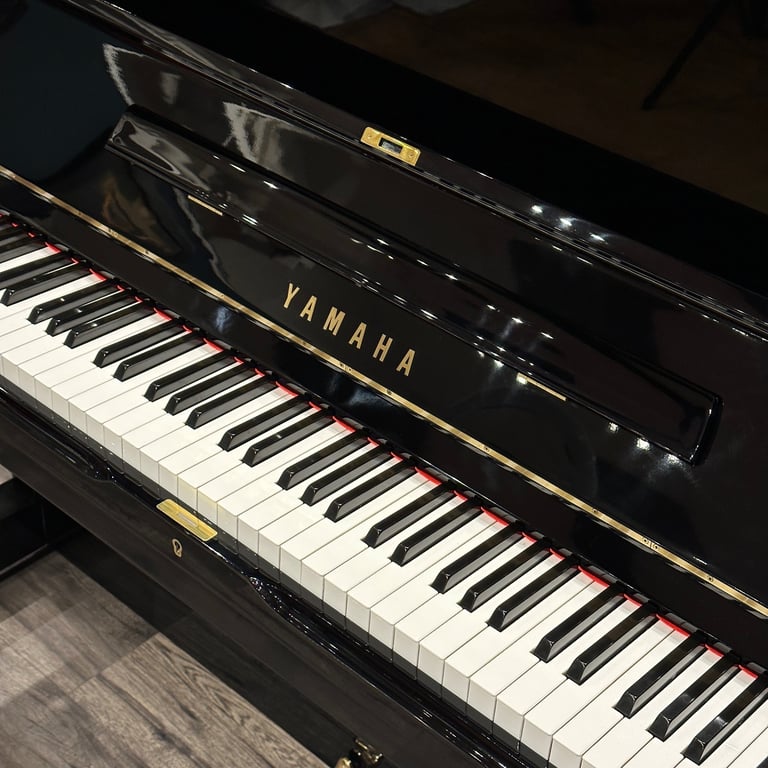 REDUCTION: Yamaha U1 Upright Piano Black | Delivery, Warranty, Stool, Tuning