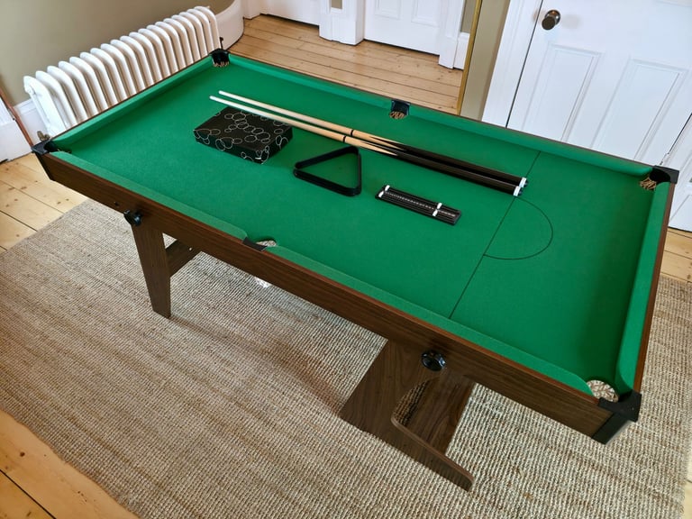 SNOOKER TABLE | 6ft | VERTICAL FOLDING | FOLDABLE | BILLIARDS | POOL