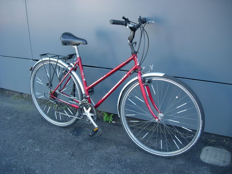 image for Ladies Hybrid/ Commuter bike by Holdsworth, Red, Good Condition, JUST SERVICED / CHEAP PRICE!!!