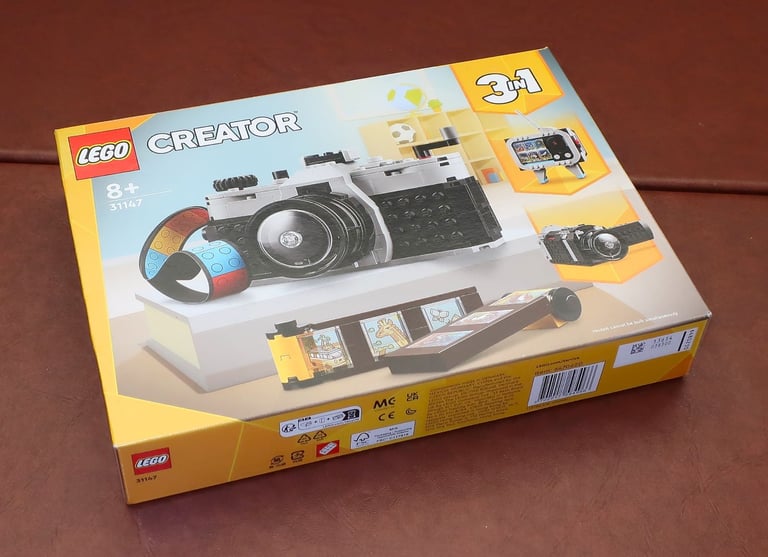 LEGO Creator 31147 Retro Camera 3-in-1 Unopened