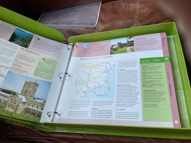 365 maps pub walks and cycle rides in Britain AA great unused condition £10