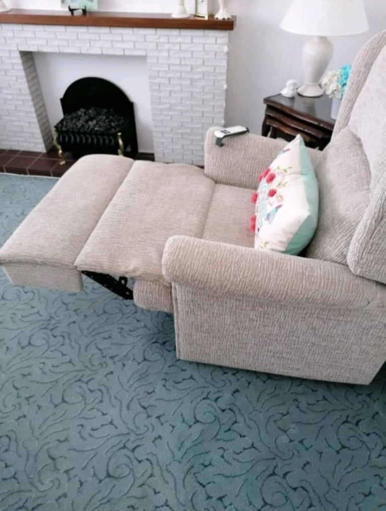 image for Malvern Electric Rise & Recliner Chair with matching Settee