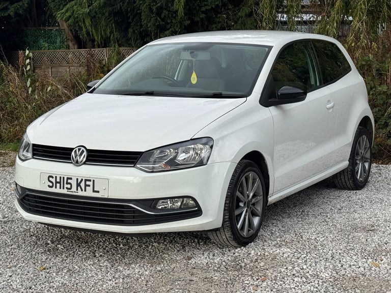 2015 Volkswagen Polo 1.0 BlueMotion Tech SE Design Euro 6 (s/s) 3dr HATCHBACK Petrol Manual
