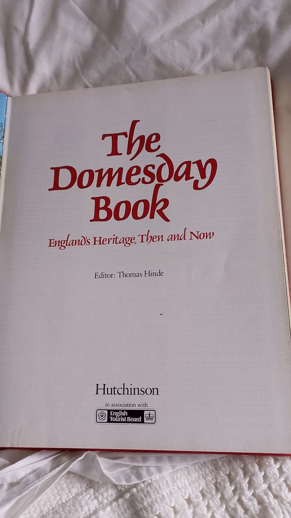 image for The Domesday Book - England's Heritage, Then and Now 