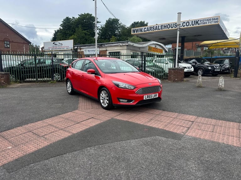 2015 Ford Focus 1.0T EcoBoost Titanium Euro 6 (s/s) 5dr HATCHBACK Petrol Manual