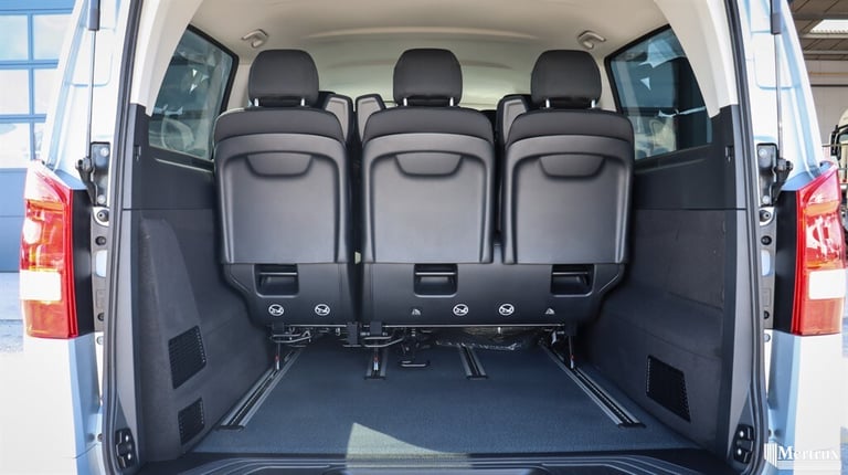 1969 Mercedes-Benz Vito 100kWh SELECT Tourer Double Cab (Auto) FWD L3 (8Seat) Window Van Electric...