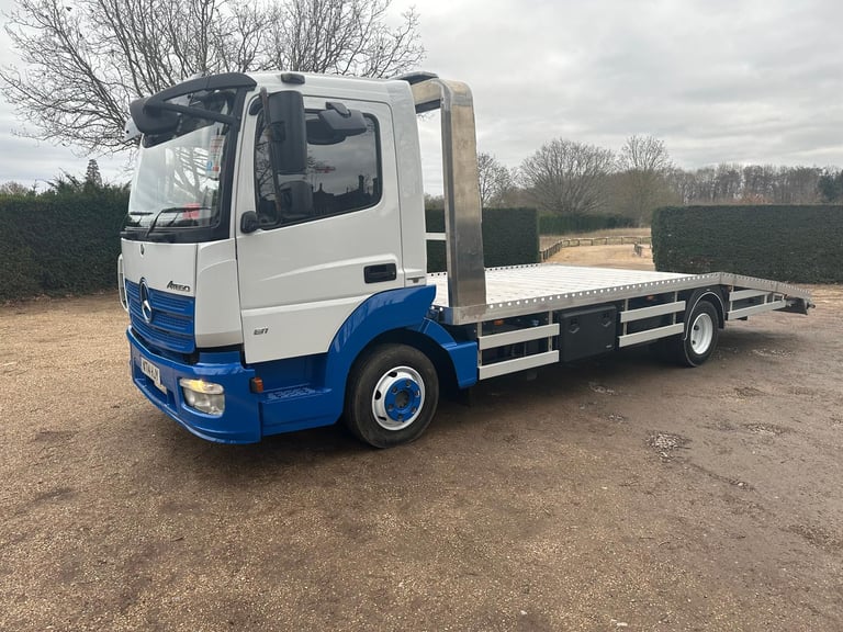 Mercedes-Benz Atego 816 2014 Euro 6 7.5 ton recovery truck Beavertail Manaul 