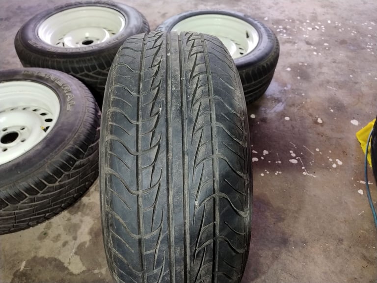 Vauxhall BANDED STEEL WHEELS 15 inch,  (5x110pcd) Fit Carlton, Omega?, Senator?, VectraV6? 