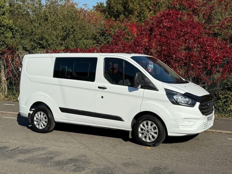 2023 72 FORD TRANSIT CUSTOM 2.0 300 ECOBLUE LEADER 6 SEATER CREW/COMBI PANEL VAN