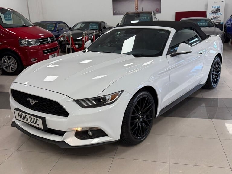 2016 16 FORD MUSTANG 2.3T ECOBOOST CONVERTIBLE 2DR PETROL SELSHIFT EURO 6 (317 P