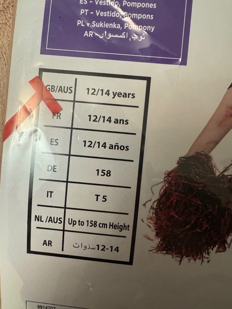 Zombi cheerleader costume 