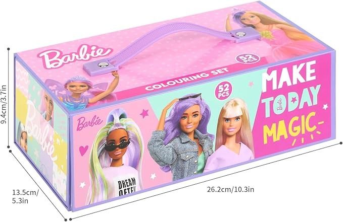 official barbie colouring 3 drawer chest brand new sealed.