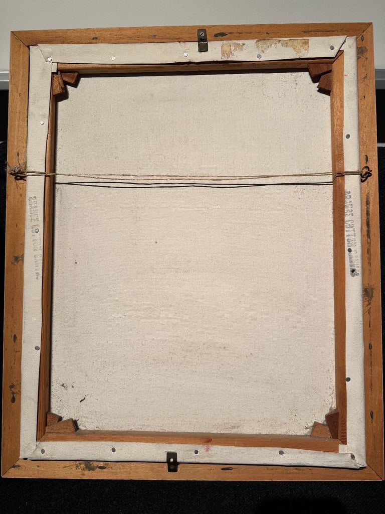 'Red Roses' Oil Painting by Artist Martney including Gilt frame