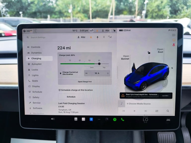 2024 Tesla Model Y Electric 75 kWh (Dual Motor) PCO Eligible Long Range SUV 5dr 4WDE ULEZ Free SU...