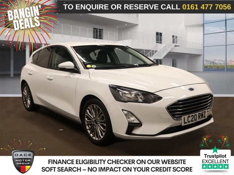 2020 Ford Focus 1.0 EcoBoost 125 Titanium X 5dr Auto HATCHBACK PETROL Automatic