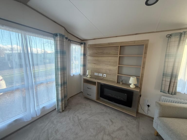 OFF SITE static caravan Scotland double glazed & heated 2 bed ABI Blenheim 39x12