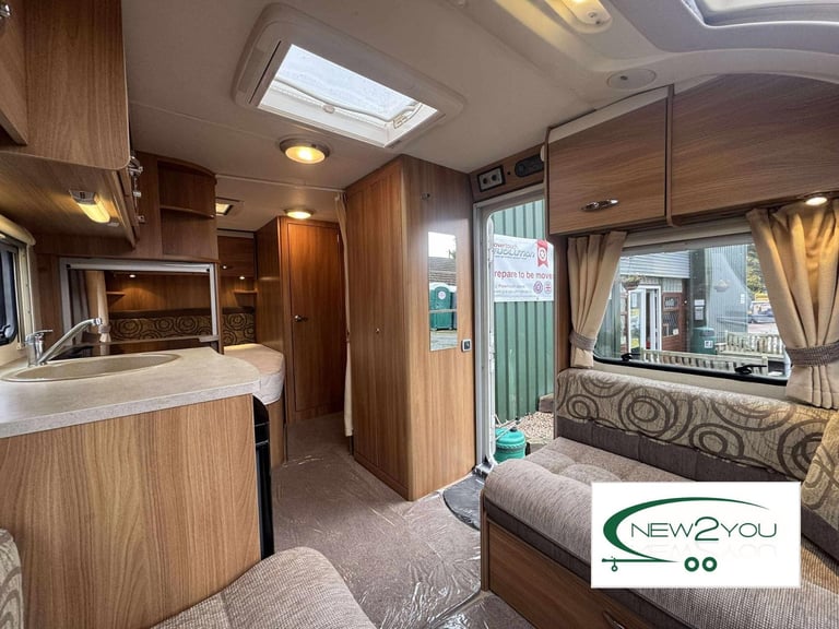 2013 Swift Coastline Esprit 4 Berth FIXED BED Caravan -STOCK NO E226