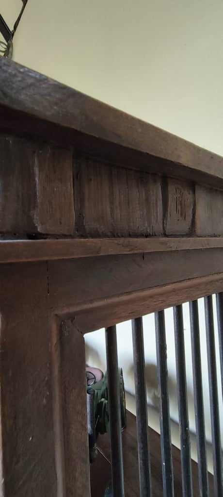 Stunning Reclaimed Teak Shelving Unit