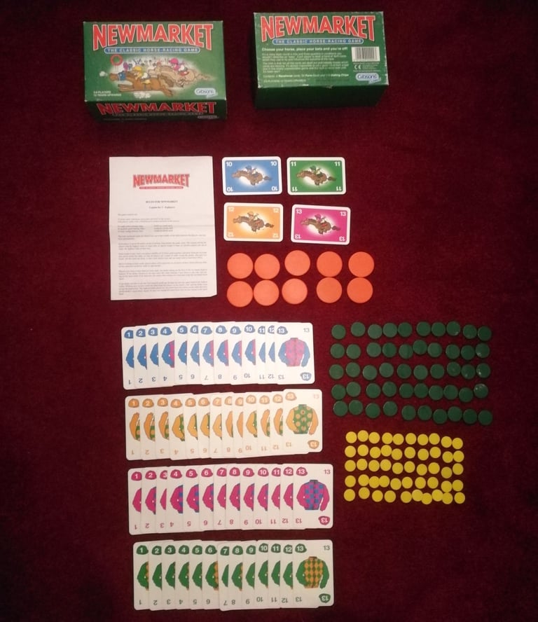 image for Newmarket The Classic Horse Racing Game Gibsons Games Complete