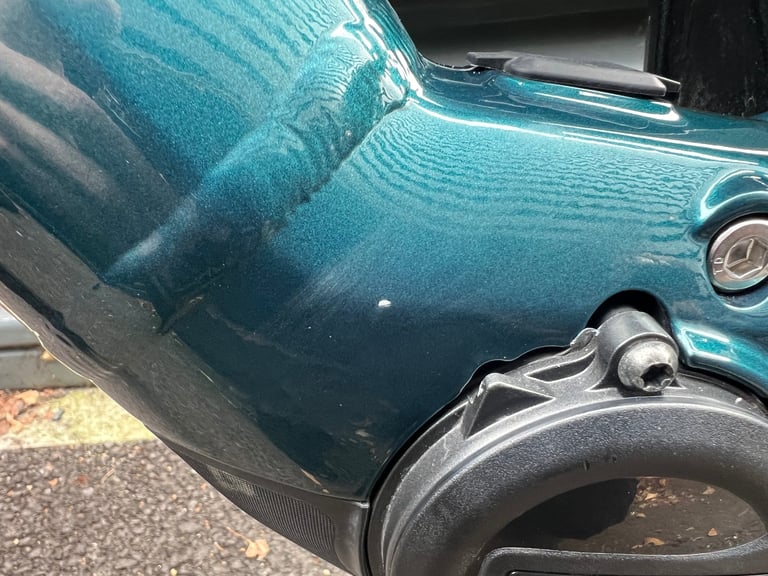 2024 Haibike AllTrail 5 Full Suspension Electric Mountain Bike Ocean/Black