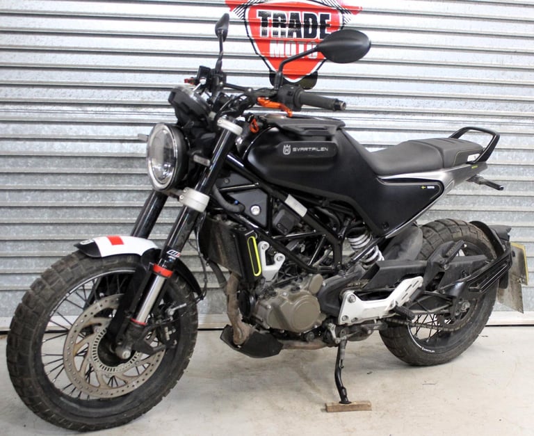 2022 22 Husqvarna SVARTPILEN 125 + ABS NAKED LEARNER LEGAL TRADE SALE NEW MOT 1K