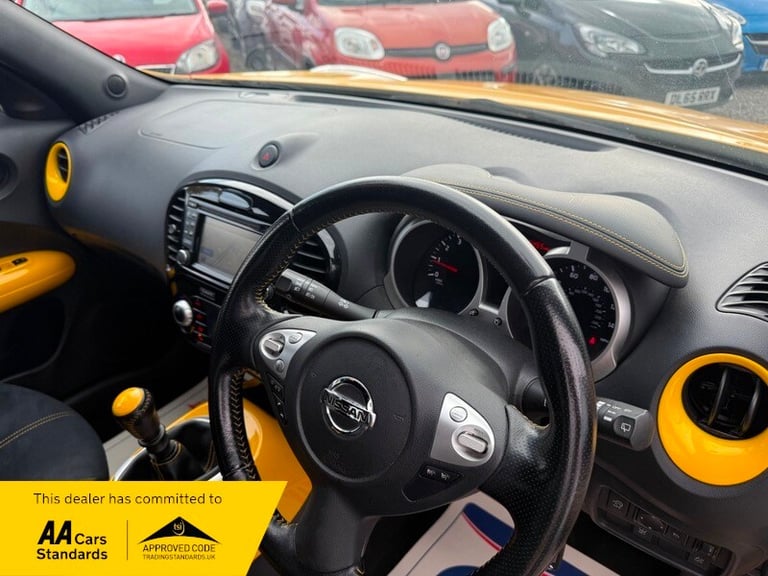 Nissan Juke ACENTA PREMIUM DIG-T+YELLOW JIKE+ULEZ COMPLAINT+REAR CAMERA+SATNAV+3