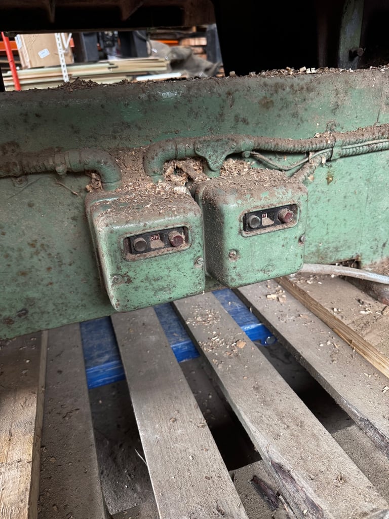 Wadkin 2ft planer thicknesser, 3 phase, WIDE 