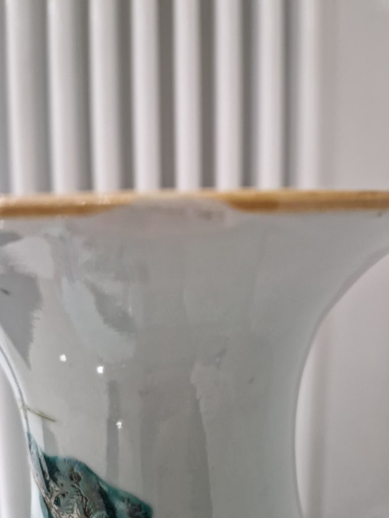 Antique Chinese Famille Verte Vase 